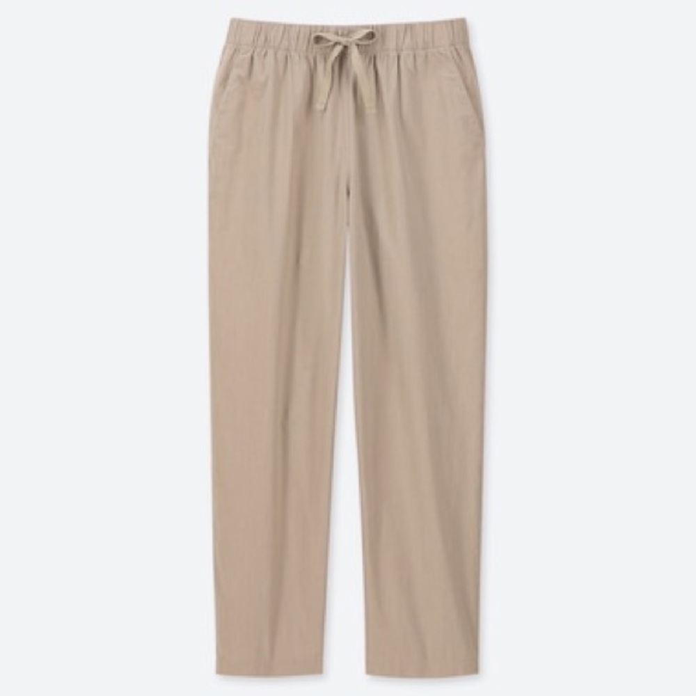 Uniqlo Cotton Relax Ankle Pants